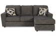 Cascilla Slate Sofa Chaise and Chair -  Ashley - Luna Furniture