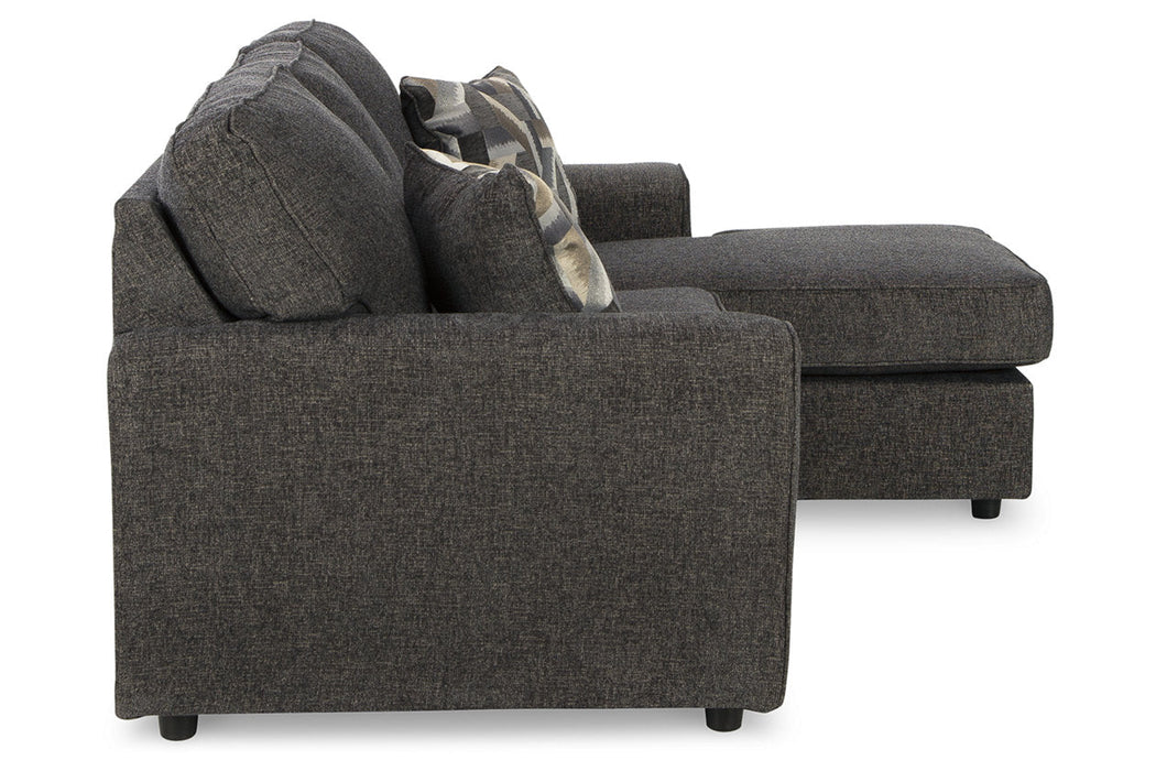 Cascilla Slate Sofa Chaise and Chair -  Ashley - Luna Furniture