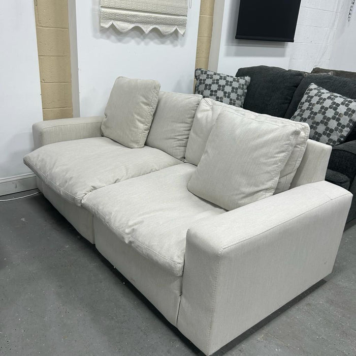 Savesto Ivory 2-Piece Modular Sofa