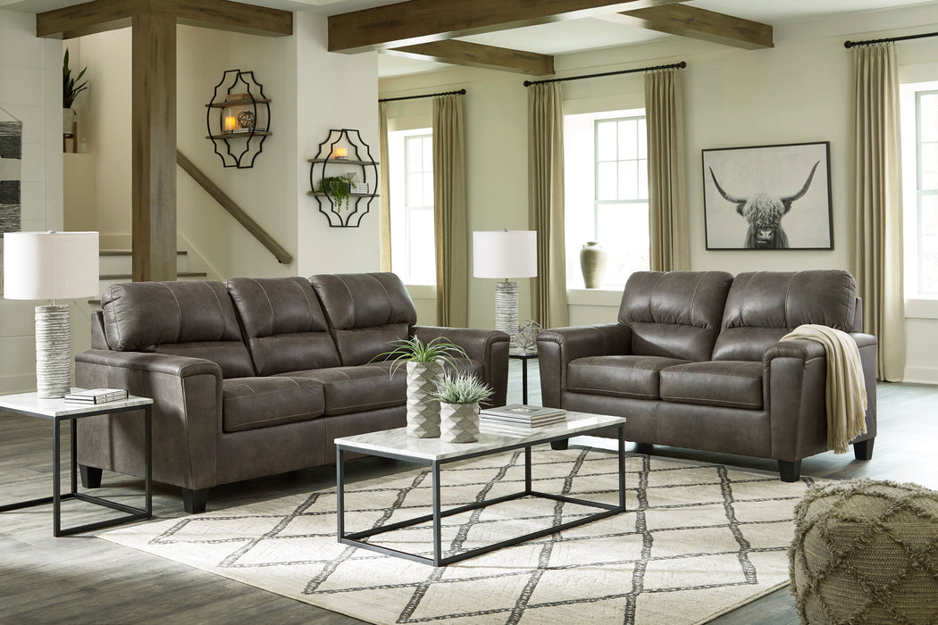 Navi Smoke Living Room Set - Luna Furniture