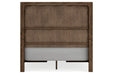 Cabalynn Light Brown Queen Panel Bed with Storage -  Ashley - Luna Furniture