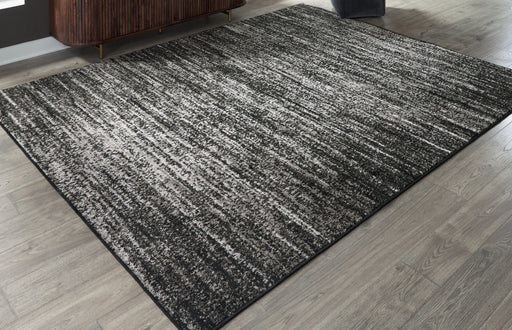 Abageal Black/White Medium Rug - R406772