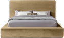 Dexter Corduroy Full Bed in Camel - DexterCamel-F