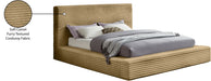 Dexter Corduroy Full Bed in Camel - DexterCamel-F