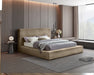 Dexter Corduroy Full Bed in Taupe - DexterTaupe-F