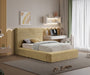 Dexter Corduroy Twin Bed in Camel - DexterCamel-T