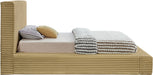 Dexter Corduroy Twin Bed in Camel - DexterCamel-T