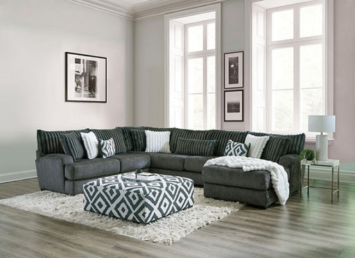 Loughton Gun Metal Sectional - SM5196-SECT