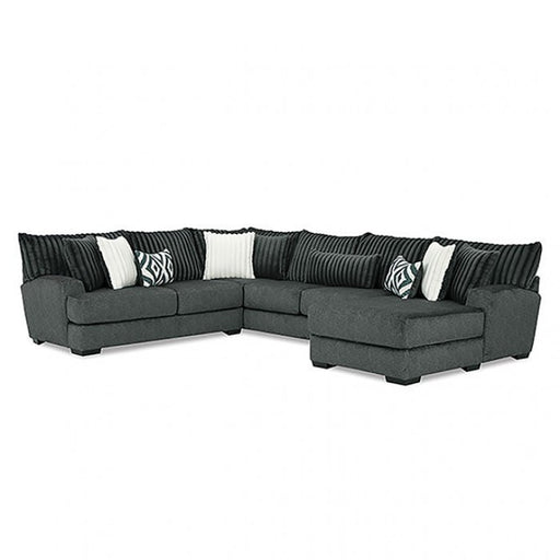 Loughton Gun Metal Sectional - SM5196-SECT