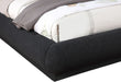 Rigby Boucle Fabric Queen Bed Black - B1276Black-Q