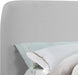 Rigby Linen Textured Fabric Queen Bed Grey - B1278Grey-Q