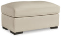 Tresure Trove Almond Ottoman - 1930414