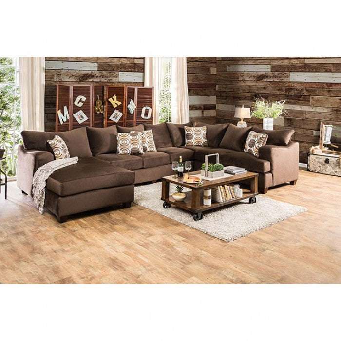 Wessington Chocolate Sectional - SM6111-SECTIONAL