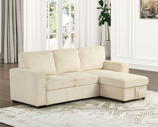 Yves Beige Sectional - FM6964BG-SECT