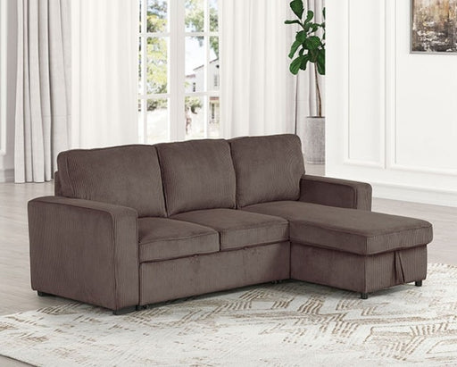 Yves Brown Sectional - FM6964BR-SECT