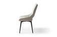 1239 Swivel Dining Chair Beige - i36549 - Gate Furniture