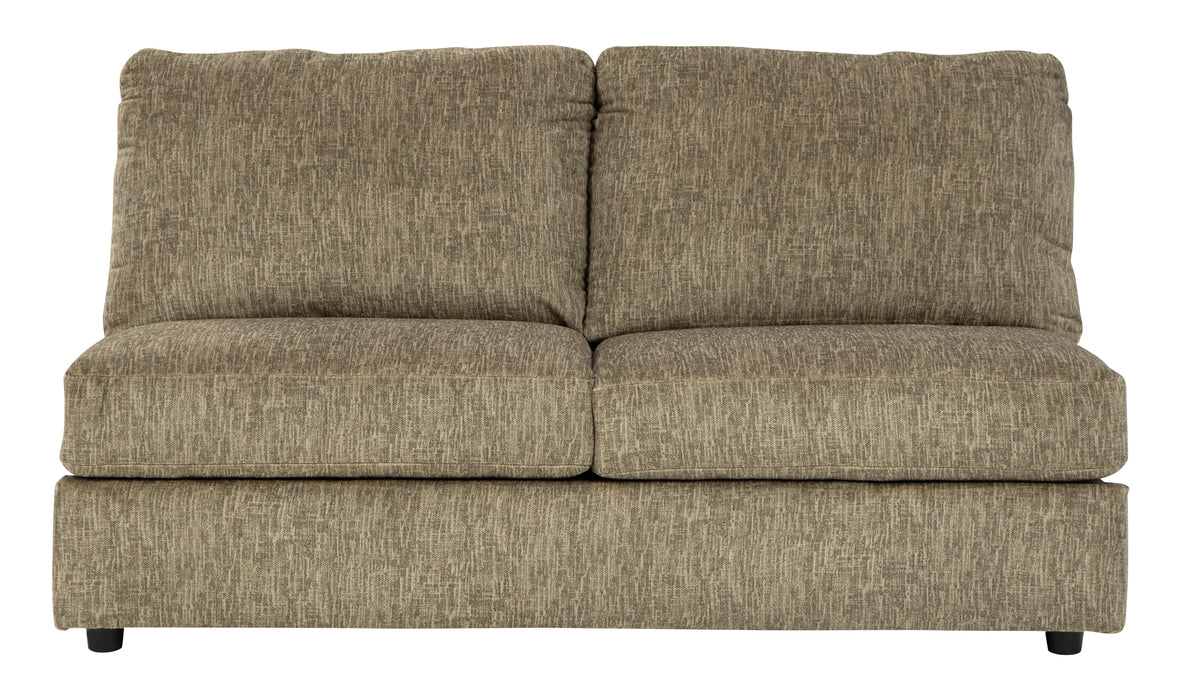 Hoylake Chocolate RAF Sectional - Luna Furniture