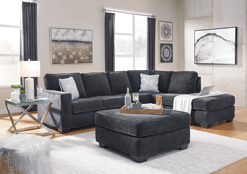 Altari Slate RAF Sectional - Ashley - Luna Furniture