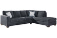 Altari Slate RAF Sectional - Ashley - Luna Furniture