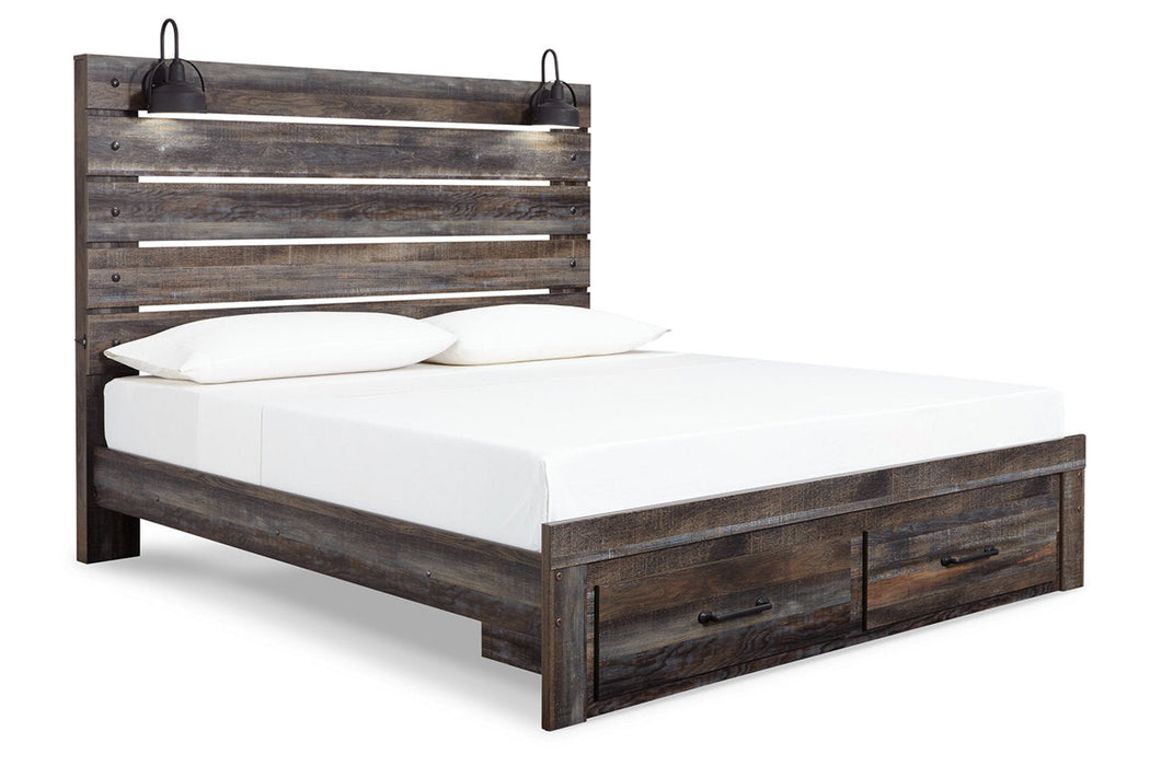 Drystan Multi King Panel Bed with Storage