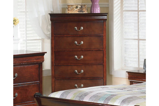 Alisdair Dark Brown Chest of Drawers - B376-46 - Gate Furniture