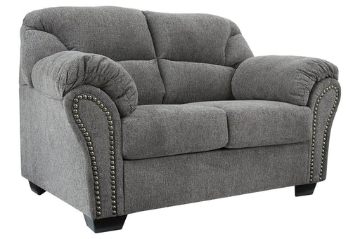 Allmaxx Pewter Loveseat - 2810535 - Gate Furniture