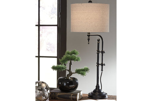 Anemoon Black Table Lamp - L734252 - Gate Furniture