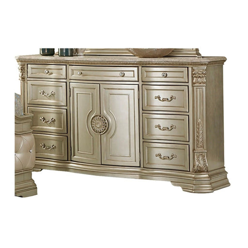 Antoinetta Champagne Dresser - 1919NC-5 - Gate Furniture