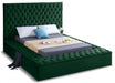 Bliss Velvet Full Bed (3 Boxes) Green - BlissGreen-F