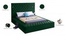 Bliss Velvet Full Bed (3 Boxes) Green - BlissGreen-F