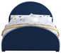 Brody Velvet Full Bed Blue - BrodyNavy-F