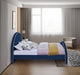 Brody Velvet Full Bed Blue - BrodyNavy-F