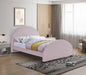 Brody Velvet Queen Bed Pink - BrodyPink-Q