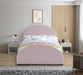 Brody Velvet Queen Bed Pink - BrodyPink-Q