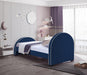 Brody Velvet Twin Bed Blue - BrodyNavy-T