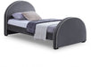 Brody Velvet Twin Bed Grey - BrodyGrey-T