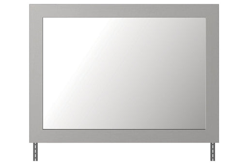 Cottonburg Light Gray/White Bedroom Mirror - B1192-36 - Gate Furniture