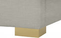 Crosby Linen Textured Full Bed Beige - CrosbyBeige-F