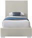 Crosby Linen Textured Twin Bed Beige - CrosbyBeige-T