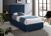 Crosby Linen Textured Twin Bed Blue - CrosbyNavy-T