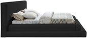 Dane Teddy Fabric King Bed (3 Boxes) Black - DaneBlack-K