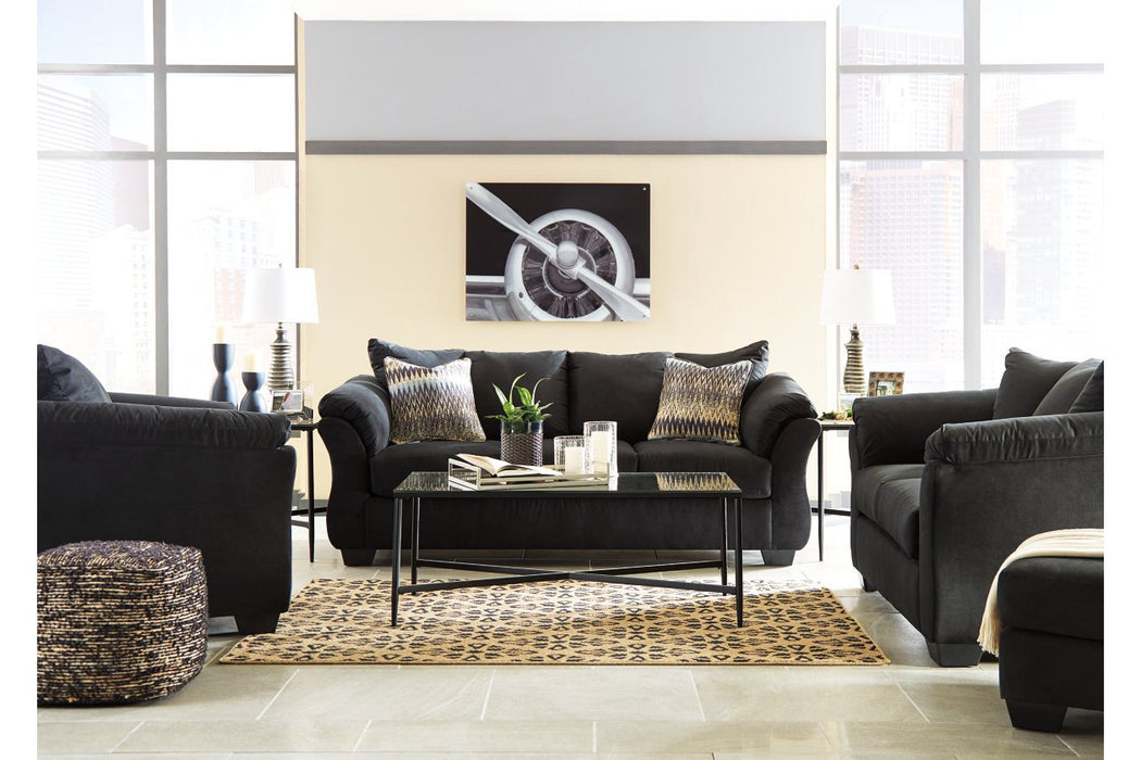 Darcy Black Sofa - 7500838 - Gate Furniture