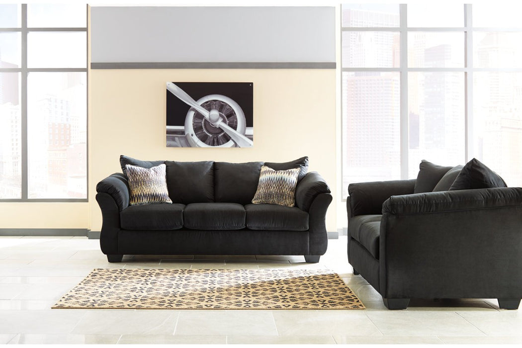 Darcy Black Sofa - 7500838 - Gate Furniture