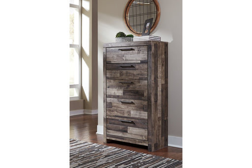 Derekson Multi Gray Chest of Drawers - B200-46 - Gate Furniture