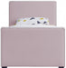 Dillard Velvet Twin Bed Pink - DillardPink-T