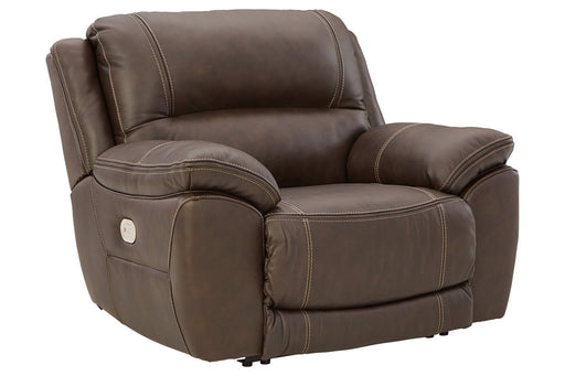 Dunleith Chocolate Power Recliner - U7160482 - Gate Furniture