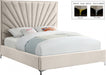 Eclipse Velvet King Bed Cream - EclipseCream-K