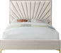 Eclipse Velvet King Bed Cream - EclipseCream-K