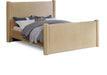 Elias Velvet Full Bed Camel - B1298Camel-F