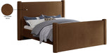 Elias Velvet Queen Bed Saddle - B1298Saddle-Q